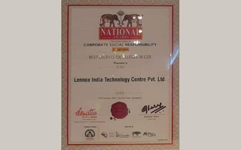 Best Overall Excellence in CSR